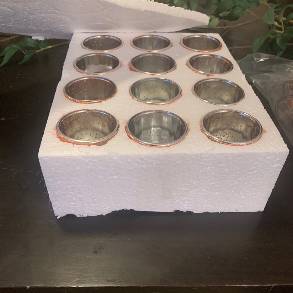 Copper Votives (10 sets of 12) - Picture 2 of 4